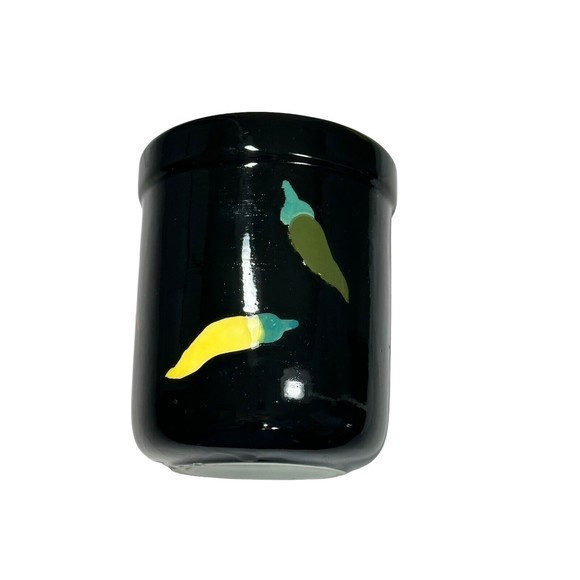 Style Eyes By Baum Bros Chili Pepper Kitchen Tool Organizer Caddy Canister - Picture 4 of 7